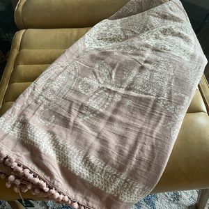 Urban Outfitters Tapestry Pale Pink 60x60